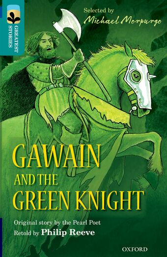 TreeTops Greatest Stories Oxford Level 16 Gawain and the Green Knight book cover