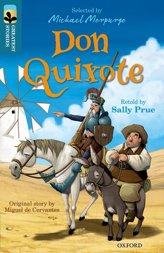 TreeTops Greatest Stories Oxford Level 19 Don Quixote book cover
