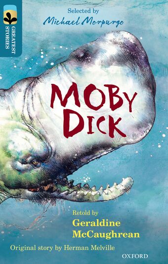 TreeTops Greatest Stories Oxford Level 19 Moby Dick book cover