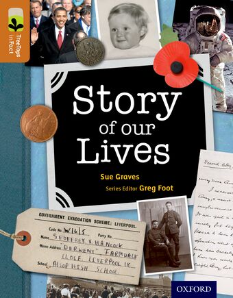 TreeTops InFact Level 8 Story of Our Lives book cover