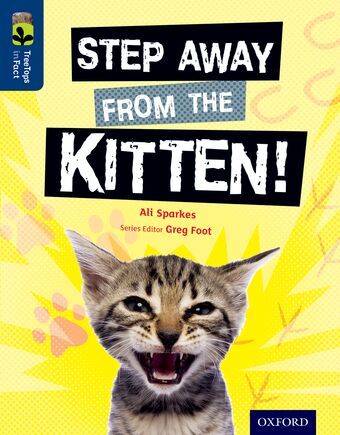 TreeTops InFact Level 14 Step Away Kitten! book cover