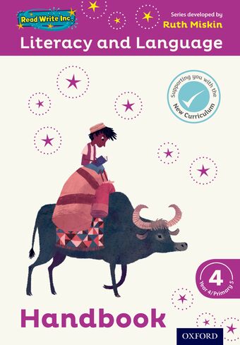 Read Write Inc Literacy & Language Year 4 Teaching Handbook book cover