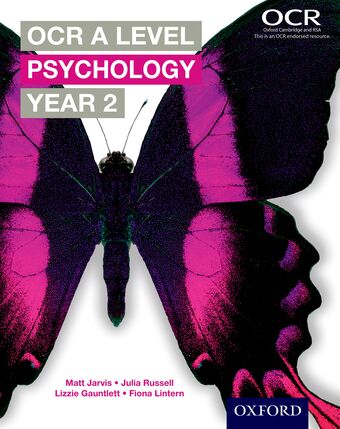 OCR A Level Year 2 Psychology book cover