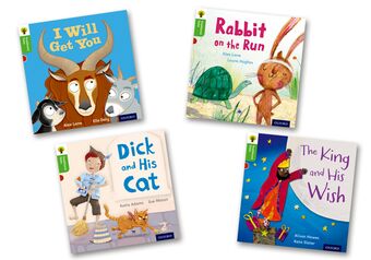 Oxford Reading Tree Traditional Tales Level 2 Pack of 4 book cover
