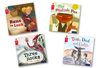 Oxford Reading Tree Traditional Tales Level 4 Pack of 4 book cover
