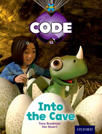 Project X Code Blue Band Level 4 Dragon Into the Cave book cover