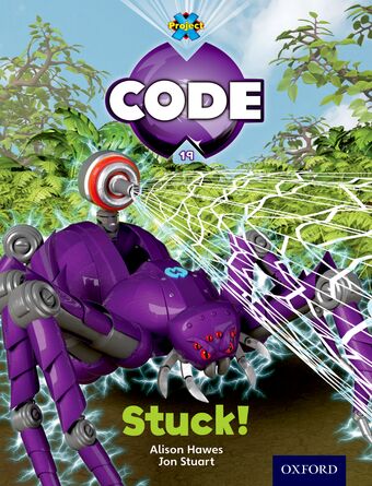 Project X Code Green Band Level 5 Jungle Stuck book cover