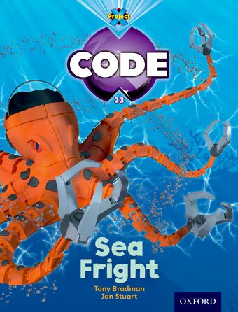 Project X Code Green Band Level 5 Shark Sea Fright book cover