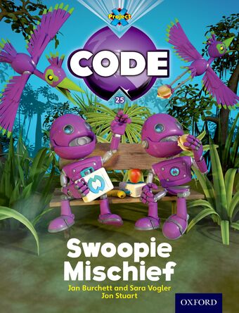 Project X Code Orange Band Level 6 Falls Swoopie Mischief book cover