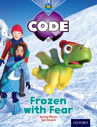 Project X Code Level 6 Freeze Frozen with Fear book cover