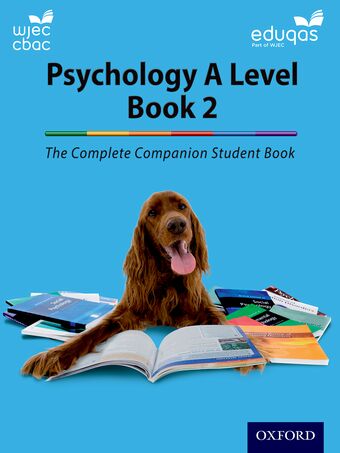 The Complete Companions: Eduqas Year 2 Psychology Student Book book cover