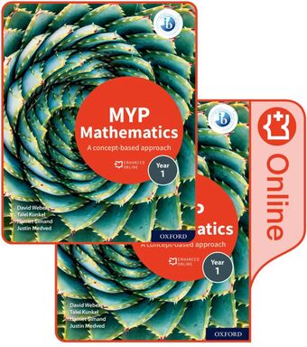 MYP Mathematics 1: Print and Online Course Book Pack book cover