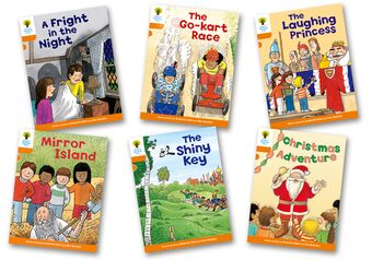 Oxford Reading Tree Biff, Chip and Kipper Level 6 More Stories A Pack of 6 book cover