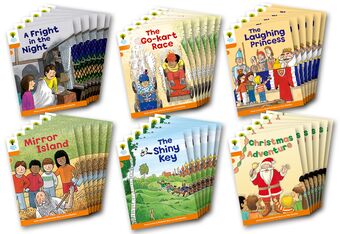 Oxford Reading Tree Biff Chip & Kipper Stories Level 6 More Stories A Pack of 36 book cover