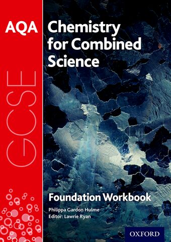 AQA GCSE Chemistry for Combined Science Trilogy Workbook: Foundation book cover