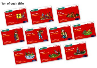 Read Write Inc Phonics: Red Ditty Books Pack of 100 book cover
