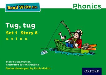 Read Write Inc Phonics: Green Set 1 Storybook 6 Tug, Tug book cover