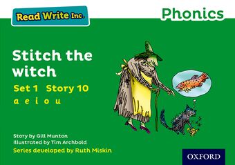 Read Write Inc Phonics: Green Set 1 Storybook 10 Stitch the Witch book cover