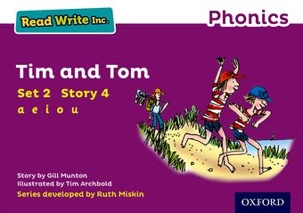 Read Write Inc Phonics: Purple Set 2 Storybook 4 Tim and Tom book cover