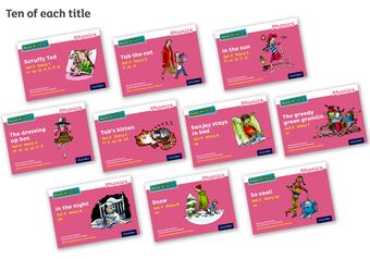 Read Write Inc Phonics: Pink Set 3 Storybooks Pack of 100 book cover
