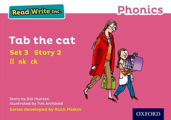 Read Write Inc Phonics: Pink Set 3 Storybook 2 Tab the Cat book cover