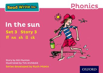 Read Write Inc Phonics: Pink Set 3 Storybook 3 In the Sun book cover