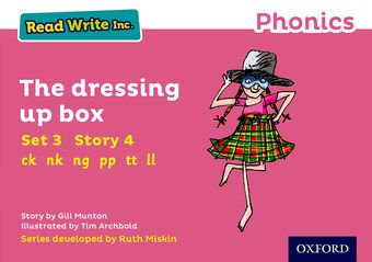Read Write Inc Phonics: Pink Set 3 Storybook 4 The Dressing Up Box book cover