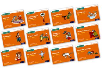 Read Write Inc Phonics: Orange Set 4 Storybooks Mixed Pack of 12 book cover