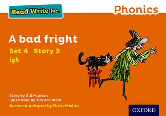 Read Write Inc Phonics: Orange Set 4 Storybook 3 A Bad Fright book cover