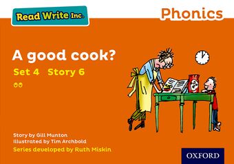 Read Write Inc Phonics: Orange Set 4 Storybook 6 A Good Cook? book cover