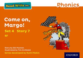 Read Write Inc Phonics: Orange Set 4 Storybook 7 Come On, Margo! book cover