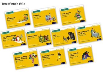 Read Write Inc Phonics: Yellow Set 5 Storybooks Pack of 100 book cover