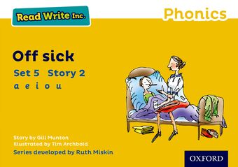 Read Write Inc Phonics: Yellow Set 5 Storybook 2 Off Sick book cover