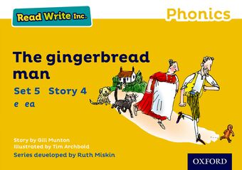 Read Write Inc Phonics: Yellow Set 5 Storybook 4 The Gingerbread Man book cover