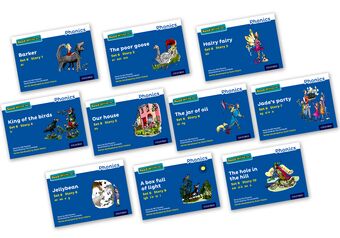 Read Write Inc Phonics: Blue Set 6 Storybooks Mixed Pack of 10 book cover