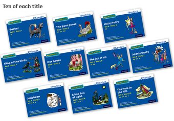 Read Write Inc Phonics: Blue Set 6 Storybooks Pack of 100 book cover