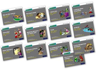 Read Write Inc Phonics: Grey Set 7 Storybooks Mixed Pack of 13 book cover