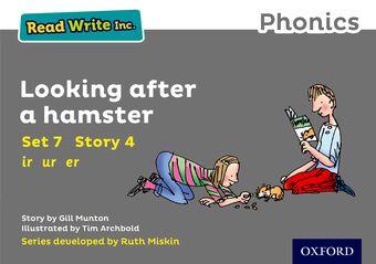 Read Write Inc Phonics: Grey Set 7 Storybook 4 Looking After a Hamster book cover