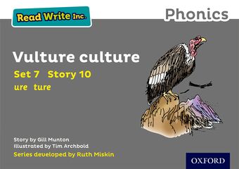 Read Write Inc Phonics: Grey Set 7 Storybook 10 Vulture Culture book cover
