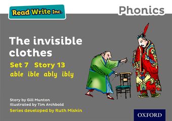 Read Write Inc Phonics: Grey Set 7 Storybook 13 The Invisible Clothes book cover