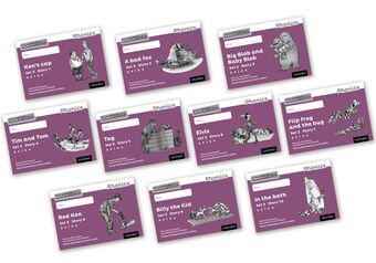 Read Write Inc Phonics: Black and White Purple Set 2 Storybooks Mixed Pack of 10 book cover