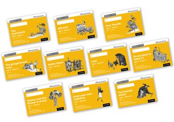 Read Write Inc Phonics: Black and White Yellow Set 5 Storybooks Mixed Pack of 10 book cover