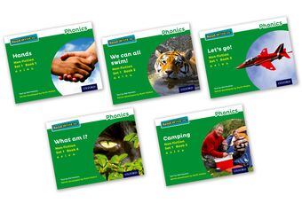 Read Write Inc Phonics: Green Set 1 Non-fiction Mixed Pack of 5 book cover