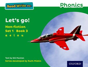 Read Write Inc Phonics: Green Set 1 Non-fiction 3 Let's Go! book cover