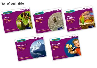 Read Write Inc Phonics: Purple Set 2 Non-fiction Pack of 50 book cover
