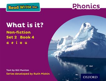 Read Write Inc Phonics: Purple Set 2 Non-fiction 4 What is it? book cover