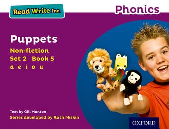 Read Write Inc Phonics: Purple Set 2 Non-fiction 5 Puppets book cover