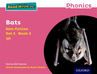 Read Write Inc Phonics: Pink Set 3 Non-fiction 3 Bats book cover