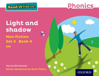 Read Write Inc Phonics: Pink Set 3 Non-fiction 4 Light and Shadow book cover