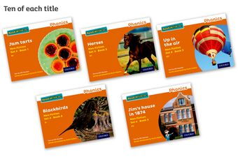 Read Write Inc Phonics: Orange Set 4 Non-fiction Pack of 50 book cover